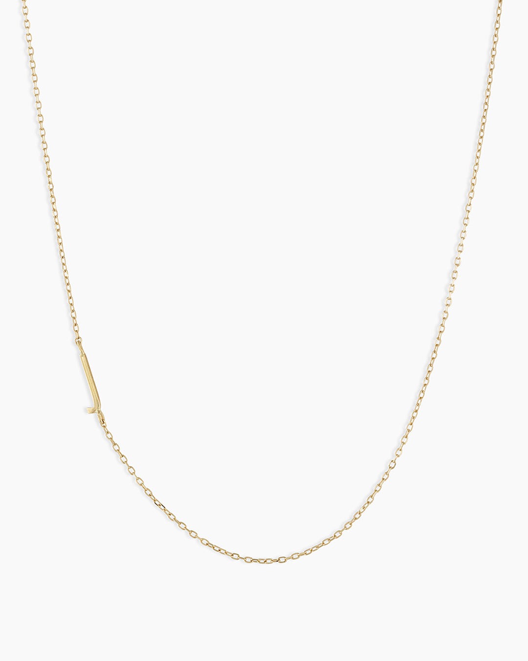 14K Gold Alphabet Necklace