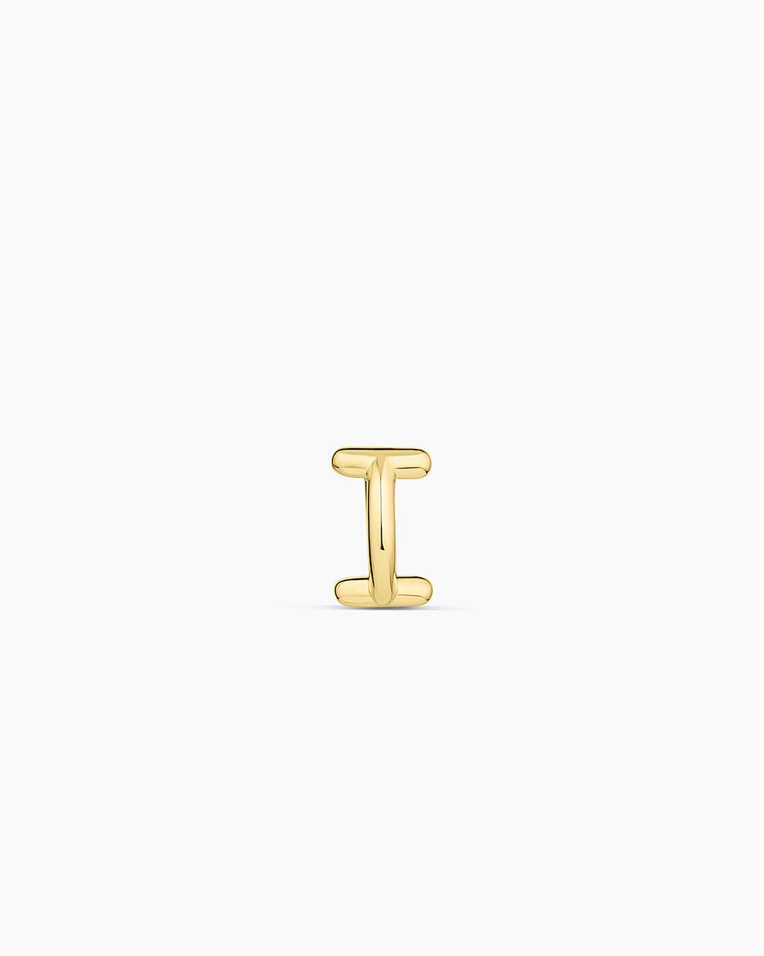 Alphabet Single Huggie