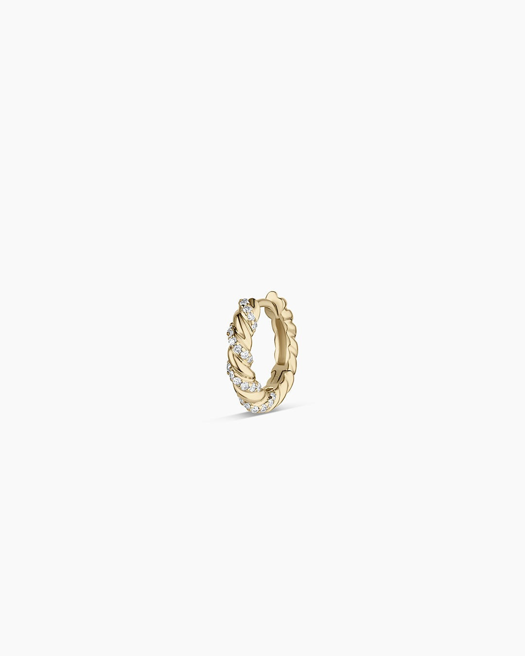 Diamond Crew Single Huggie
